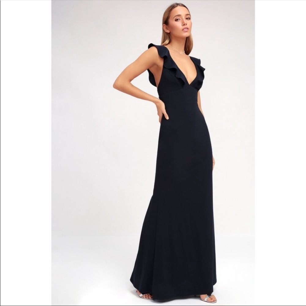 Beautiful Navy Blue Dress